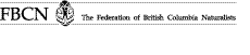 Federation of British Columbia Naturalists