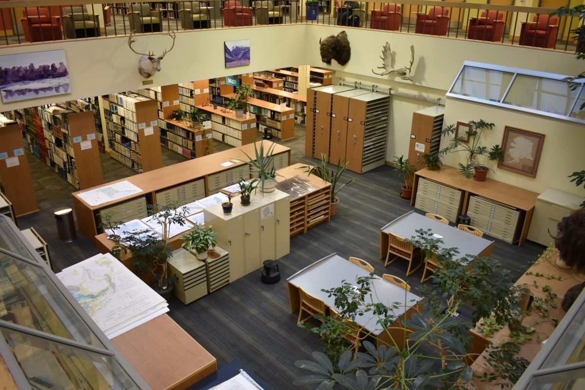 ARLIS atrium and map collection