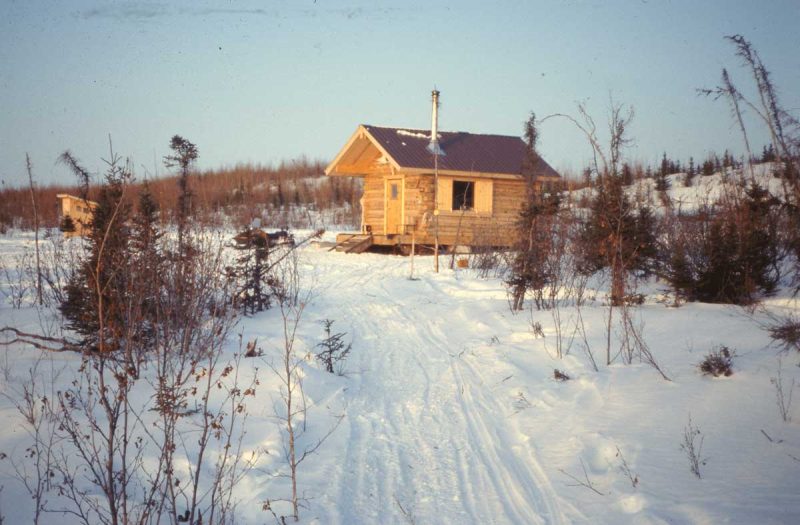 Bear Creek cabin.